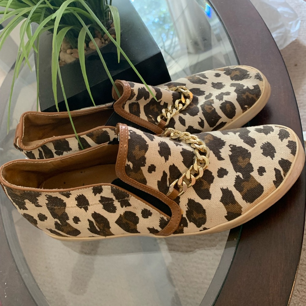 Cheetah Print Loafers